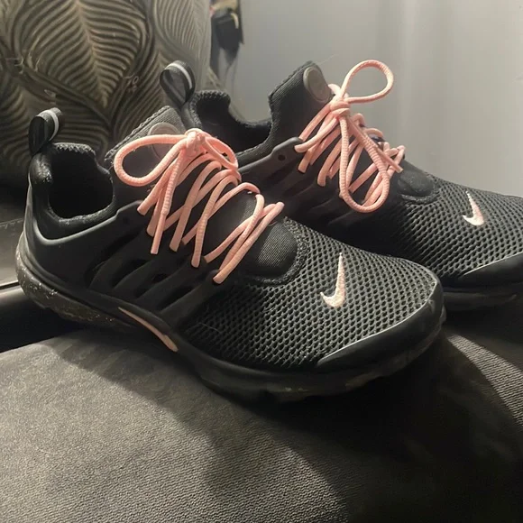 Nike Shoes Nike Air Presto Sneakers Customized Black And Pink
